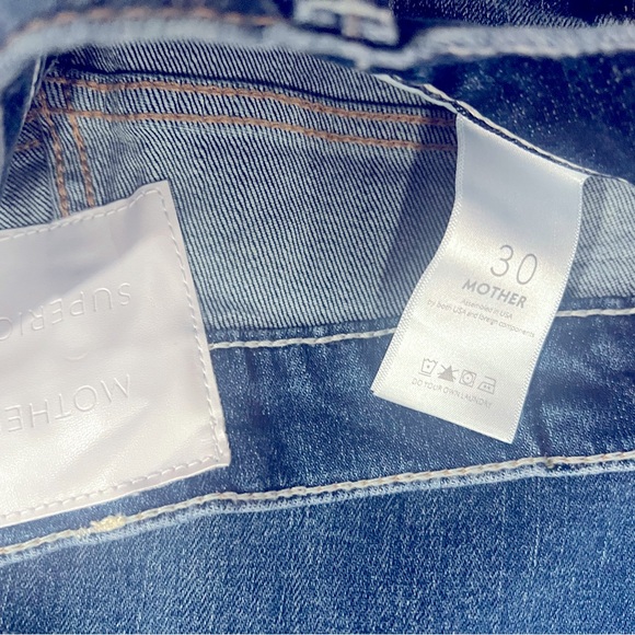 MOTHER Blue Flare & Wide Leg Jeans - Picture 5 of 10